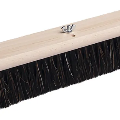 Balai Plica, bois, 40cm, crin de cheval, corps: hêtre 