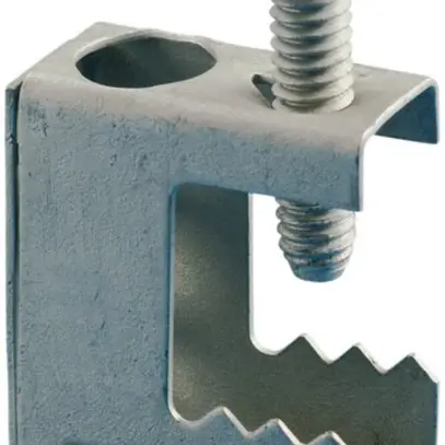 Graffa per putrella Caddy EBC per asta M6 brida <16mm 