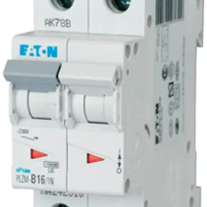 Disgiuntore Eaton PLZM-C16/1N-MW 1P+N C/16A 10kA 2UM 