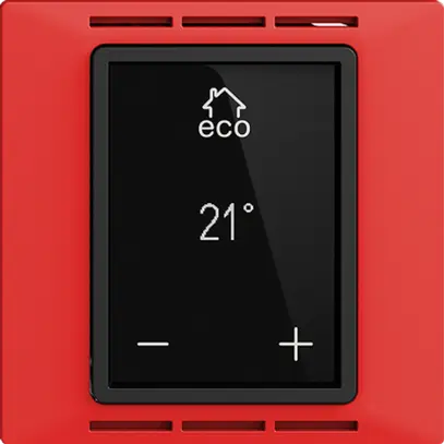 Termostato ambiente EDIZIOdue F berry, con display, riscald.pavim. 