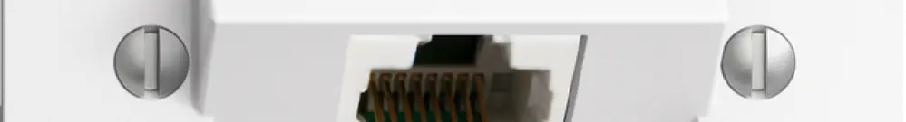 Presa INC 1×RJ45/u 4P ITplus EDIZIOdue bianco 