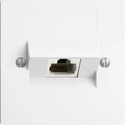 Presa INC 1×RJ45/u 4P ITplus EDIZIOdue bianco 