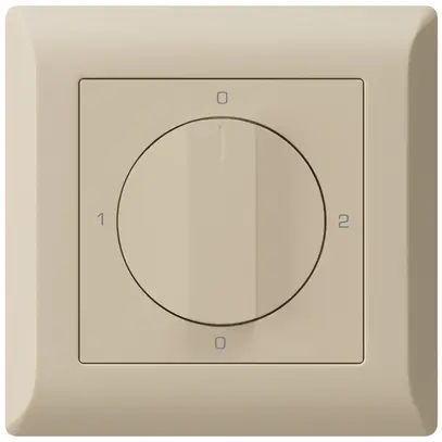 Interrupteur rotatif ENC kallysto.line 2/1L beige avec manette 