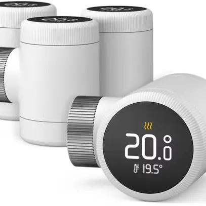 Thermostat intelligent X tado°,  servomoteur, Matter, pack de 4 