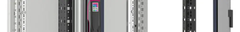 Armadio di rete 19" Rittal VX IT 5329.131 600×2000×600mm 42UA acciaio grigio 