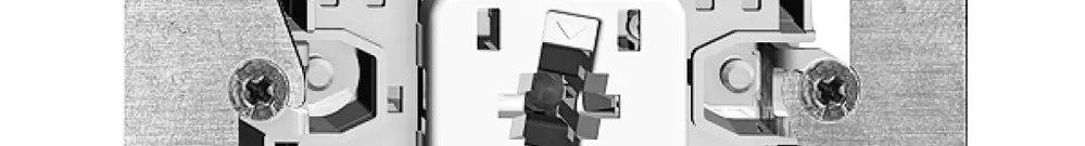 Inserto pulsante luminos.FH 3/1L contr. LED blu 