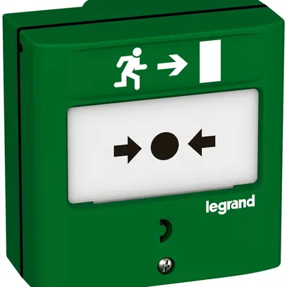 AP contatto d'allarme Legrand Ch+R verde 
