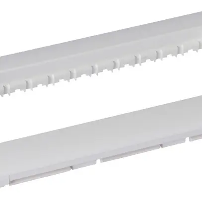Supporto per modulo Mosaic 1×6 orizzontale 80×78mm bianco opaco 