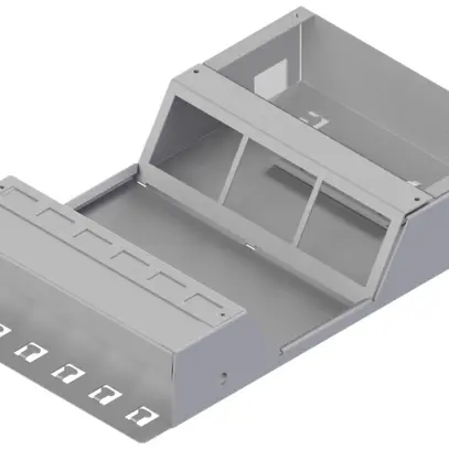 Scatola di suolo doppia Lanz h=69mm 12 FLF 