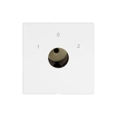 Schlüsselschalter EDIZIO.liv für KABA 1514 getr.Kont.3P 1-0-2 T=87mm ws 