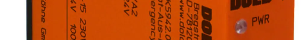Relais de sécurité AMD Dold RK5942.01PC ARRET D'URGENCE 24VDC 1NO+1NO 5A 
