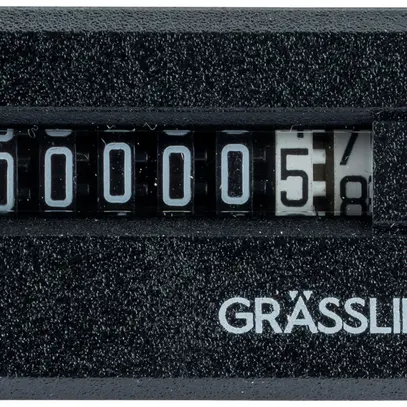 Compteur d'heures de service INC Elbro taxxo 612, 220…240V, 50Hz, noir 