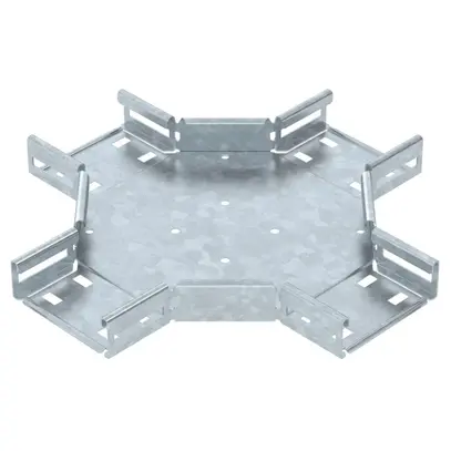 Pezzo a croce BET RK 35×100mm acciaio zincato a caldo per immersione 