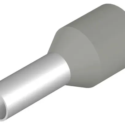 Embout de câble Weidmüller H isolé 4mm² 8mm gris en vrac 