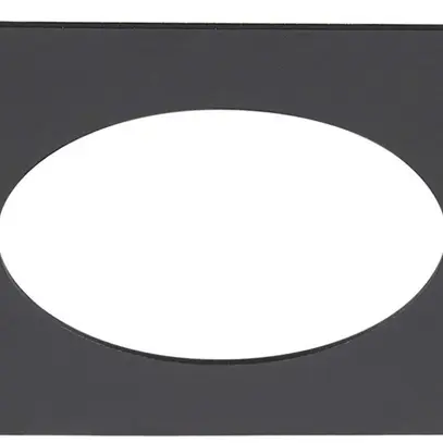 Cornice INS SLV NUMINOS S quadrato 160×160mm/Ø100mm nero 