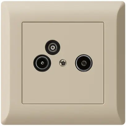 Presa antenna INC R/TV/dati kallysto.line 2GHz 11db beige 