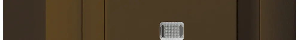 Interruttore pulsante luminoso AP kallysto 3/1L marrone 