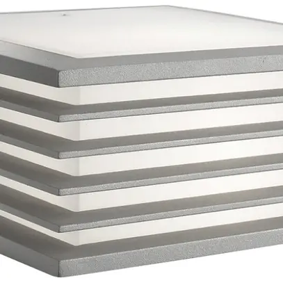 Applique Philips Shades E27 1×42W IP44 grigio 