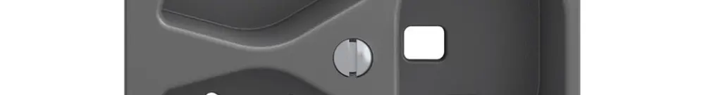 Kit montaggio Feller EDIZIOdue, per presa 3×T23 1×separato, grigio scuro 