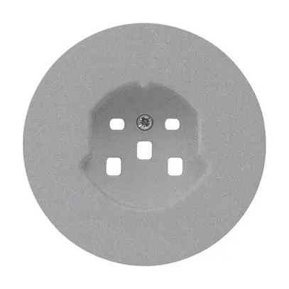 Kit frontal HA robusto pour prise type 25 avec bornes enfichables aluminium 
