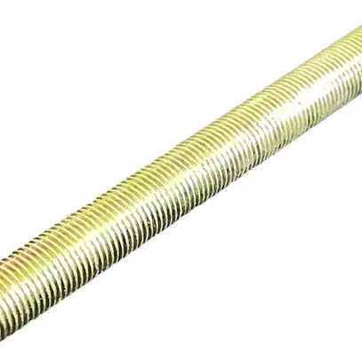 Tube fileté Elektrogros acier zingué jaune avec filetage M10×1 L=100mm 