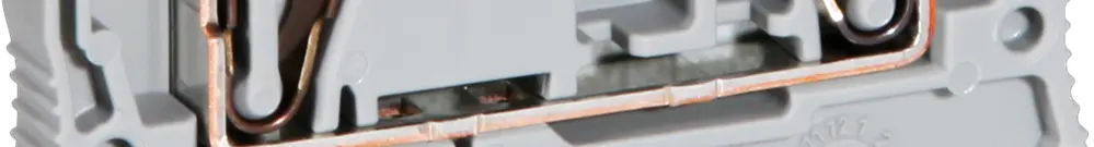 Morsetto 0.08…4mm² raccordo a molla grigio 