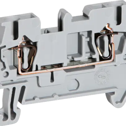 Morsetto 0.08…4mm² raccordo a molla grigio 