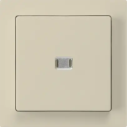 Contact à poussoir lumineux ENC kallysto ARK beige 