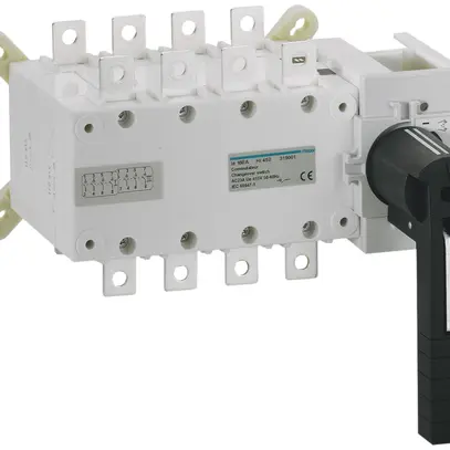 Commutateur de charge INC Hager 4L 160A pour plaque de montage 