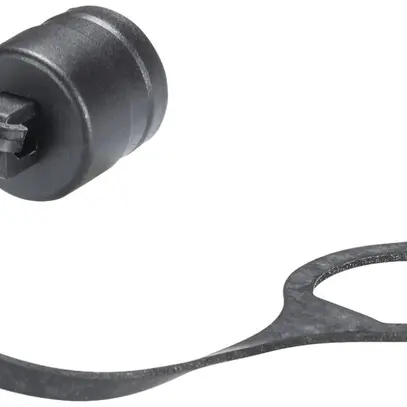 Capuchon de fermeture RST16i3/2, pour prise, noir 