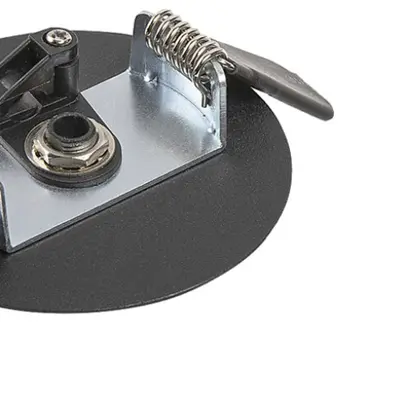 Rosace de plafond INC SLV FITU adaptateur de raccordem.luminaire Ø85×33mm noir 