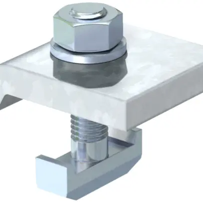 Pezzo di fissaggio Bettermann KWH h=15mm zincato a caldo a immersione 