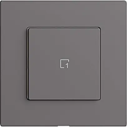 Poussoir scène 1 scène/1T Edue Wiser gris foncé 