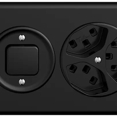 UP-Kombination STANDARDdue SNAPFIX® waag.Sch.3/1L - 3×T23 sz 