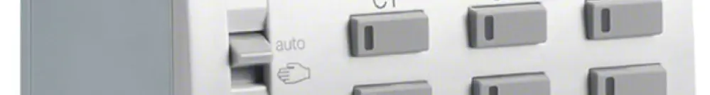 Attuatore di riscaldamento AMD Hager TYM646T KNX ETS sestuplo 