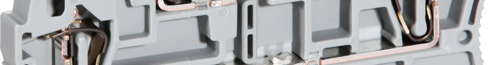 Morsetto di passaggio 0.08…4mm² grigio STTB 2.5-PE/L 