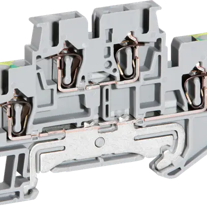 Morsetto di passaggio 0.08…4mm² grigio STTB 2.5-PE/L 