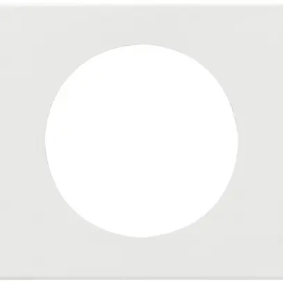 Placca di copertura FLF II 43mm bianco 