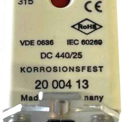 Fusible DIN 2C 40A gL/gG 