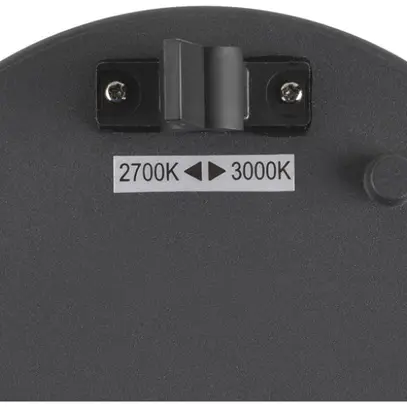 Testa d.lampa.LED SLV M-POL M Louver DALI 19W 350lm 927/930 IP65 Ø122.6mm antr. 