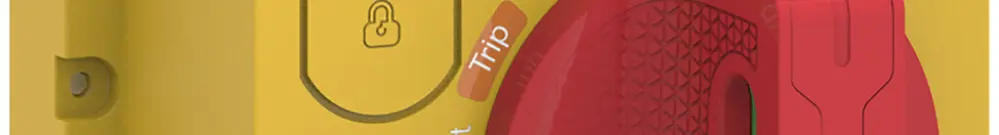 Comando rotativo diretto per ComPacT NSX100-250, IP40 rosso/giallo 