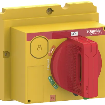 Comando rotativo diretto per ComPacT NSX100-250, IP40 rosso/giallo 