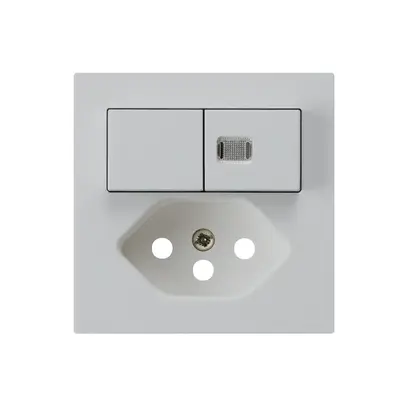 Kit frontal kallysto 60×60 gris clair avec 1 lentille pour combinaison S1/T13 