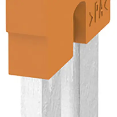 Connexion transversale Weidmüller ZQV 10N/2 branché 2L 10mm isolé 57A orange 