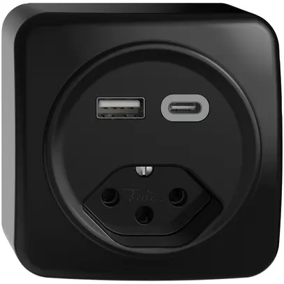 Prise de charge USB AP STANDARDdue SNAPFIX® USB A+C/T13 3A 230V AC no 