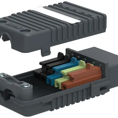 Spina R&M Cable-Outlet DALI 5L 5×1.5mm² 16A/240V 