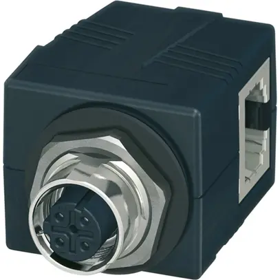 Passacavo per armadio PX CUC-BH-M12D1PBK-A/R4BE M12 su RJ45 