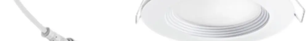 LED-Downlight ESYLUX ELSA-2 Ø98 DALI 5W 4000K, 500lm, weiss 