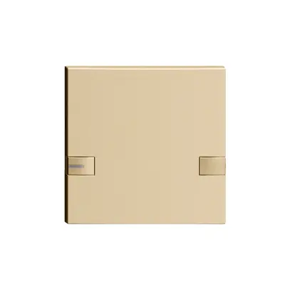 Touche 1/1 KNX/électron.a.LED EDIZIOdue commande à 2-touches sand 