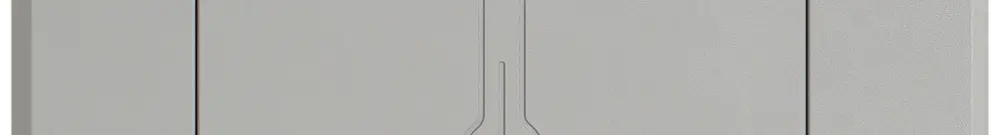 Kit di copertura INC EDIZIO.liv Wiser SNAPFIX® per sensore temp.96×96mm grc 